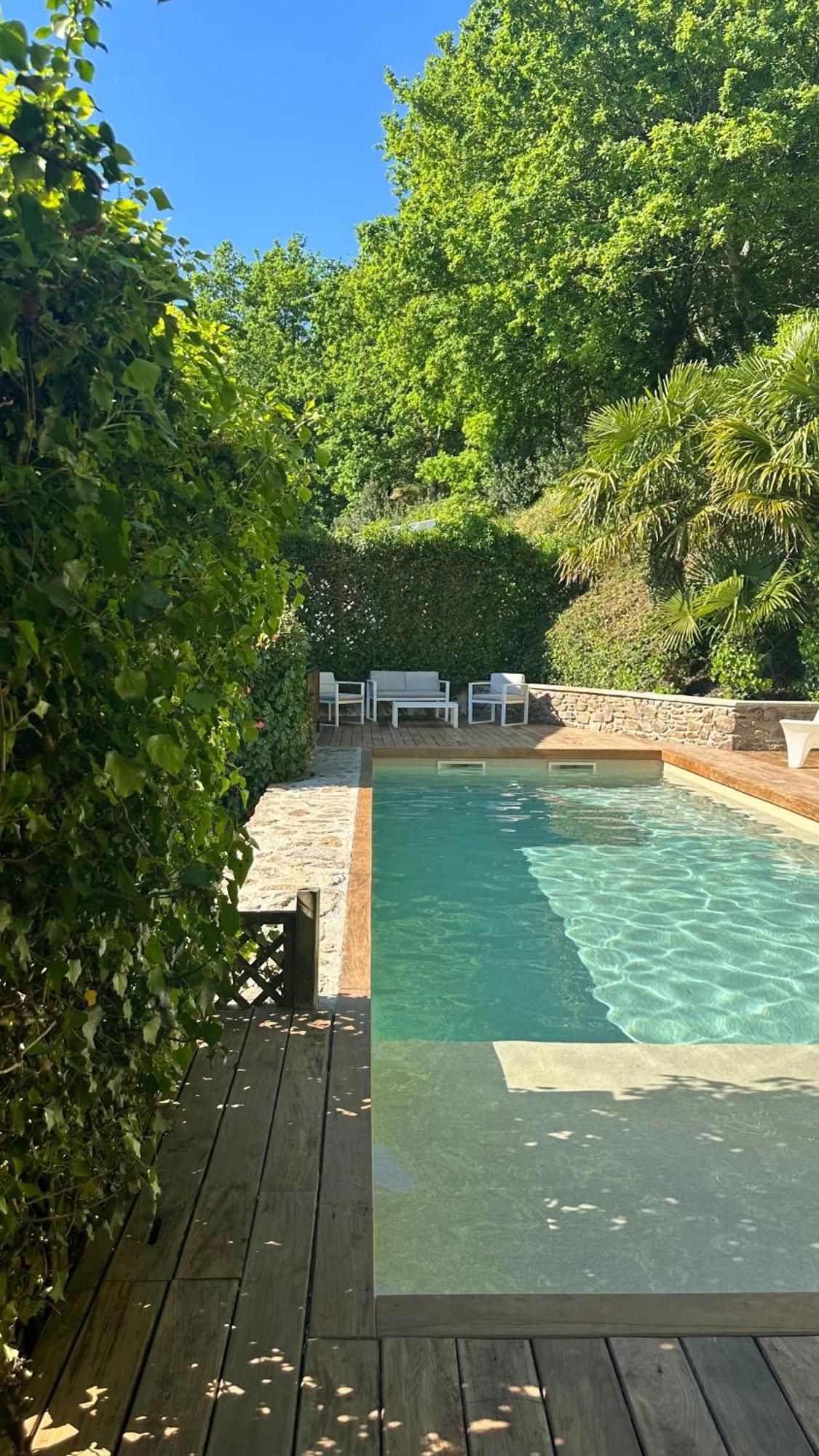 Casa De Afora Casa Con Piscina Y Jacuzzi Privados Pensionat Santiago de Compostela Exteriör bild